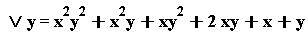" or y=x^(2)y^(2)+x^(2)y+xy^(2)+2 xy+x+y"