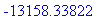 -13158.33822