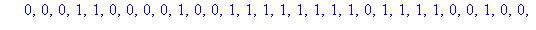 [[0, 0, 1, 1, 0, 1, 1, 0, 0, 0, 0, 1, 0, 0, 1, 1, 0, 0, 0, 1, 1, 0, 0, 0, 0, 1, 1, 1, 1, 1, 0, 1, 1, 0, 1, 1, 1, 0, 1, 0, 1, 1, 0, 1, 0, 1, 0, 0], [0, 1, 1, 1, 0, 0, 1, 0, 0, 1, 1, 1, 1, 0, 0, 1, 1, 0...