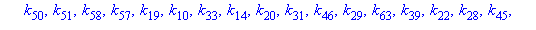 [k[2], k[43], k[26], k[52], k[41], k[9], k[25], k[49], k[59], k[1], k[11], k[34], k[60], k[27], k[18], k[17], k[36], k[50], k[51], k[58], k[57], k[19], k[10], k[33], k[14], k[20], k[31], k[46], k[29],...