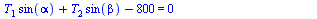 cos(alpha) = `/`(`*`(`+`(`-`(`*`(`^`(`+`(7.00, delta[2]), 2))), `*`(`^`(`+`(8.57, delta[1]), 2)), 91.3936)), `*`(`+`(163.8584, `*`(19.12, `*`(delta[1]))))), cos(beta) = `/`(`*`(`+`(`-`(`*`(`^`(`+`(8.5...