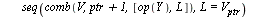 `assign`(nRep, proc (u) mul(factorial(x[2]), x = convert(u, multiset)) end proc); -1; `assign`(URv, proc (u, v) local U, ou, i, ptr, vI; `assign`(ou, NULL); `assign`(U, []); `assign`(vI, indets(v)); f...