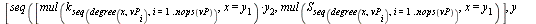`assign`(ctr, proc () local vP, U; `assign`(U, makeTab(args)); `assign`(vP, [seq(P || i, i = 1 .. nargs)]); add(`*`(v[2], `*`(`^`(-1, `+`(nops(v[1]), `-`(1))), `*`(factorial(`+`(nops(v[1]), `-`(1))), ...