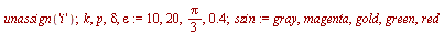 unassign('i'); `assign`(k, p, delta, epsilon, 10, 20, `/`(`*`(Pi), `*`(3)), Float(4, -1)); `assign`(szin, gray, magenta, gold, green, red)