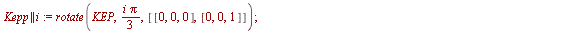 for i to 6 do `assign`(kep || i, plot3d(r, phi = 0 .. 3, u = 1 .. 2, color = szin[2], grid = [20, 6])); `assign`(Kep || i, plot3d(R, phi = 0 .. 3, u = 1 .. 2, color = szin[3], grid = [20, 2])); `assig...