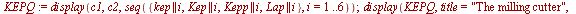 `assign`(KEPQ, display(c1, c2, seq({kep || i, Kep || i, Kepp || i, Lap || i}, i = 1 .. 6))); display(KEPQ, title = 