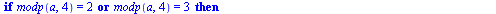 proc (d) local b, m, i, a, FU; if `<`(0, d) then for i to d do if type(`/`(`*`(d), `*`(`^`(i, 2))), integer) = true then `assign`(a, `/`(`*`(d), `*`(`^`(i, 2)))) end if end do end if; if `<`(d, 0) the...