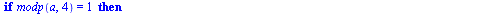 proc (d) local m, i, a; if `<`(0, d) then for i to d do if type(`/`(`*`(d), `*`(`^`(i, 2))), integer) = true then `assign`(a, `/`(`*`(d), `*`(`^`(i, 2)))) end if end do end if; if `<`(d, 0) then `assi...
