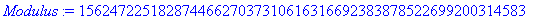 Modulus := 1562472251828744662703731061631669238387...