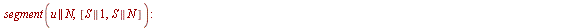 for i to `+`(N, `-`(1)) do segment(u || i, [S || (`+`(i, 1)), S || i]) end do; -1; segment(u || N, [S || 1, S || N]); -1; `assign`(cen1, draw([seq(u || j, j = 1 .. `+`(`*`(`/`(1, 2), `*`(N)), `-`(14))...
