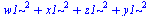 `+`(`*`(`^`(w1, 2)), `*`(`^`(x1, 2)), `*`(`^`(z1, 2)), `*`(`^`(y1, 2)))