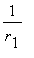 1/r[1]