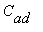 C[ad]
