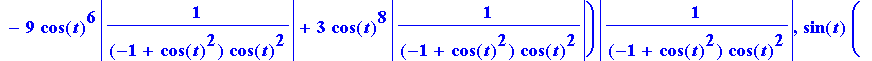 astevol := vector([-cos(t)^3*(-abs((-1+cos(t)^2)*co...