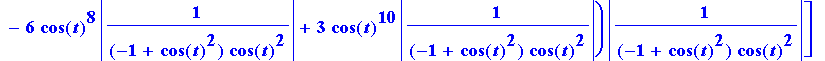 astevol := vector([-cos(t)^3*(-abs((-1+cos(t)^2)*co...