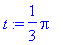 t := 1/3*Pi