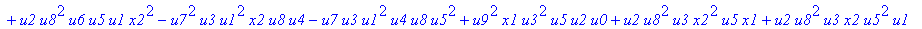 con := (-u7^2*u3*u1*u2*u0^2*u5+u7*x1*u1*u4^2*u2*u8^2+u4*u0^2*u8*u5*u2^2*u3+u4^2*u0*u8*u5*u1^2*x2+u9^2*x1*u3*u2*u6^2*u5-u2^2*u0*u6^2*x2*u9*x1-u2*u0*u6*u9^2*u7*u3^2-u2^2*u8*u6*x2*u9*x1^2+u9*x1*u3^2*u2^2*...