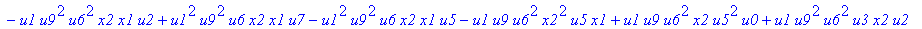 con := (-u7^2*u3*u1*u2*u0^2*u5+u7*x1*u1*u4^2*u2*u8^2+u4*u0^2*u8*u5*u2^2*u3+u4^2*u0*u8*u5*u1^2*x2+u9^2*x1*u3*u2*u6^2*u5-u2^2*u0*u6^2*x2*u9*x1-u2*u0*u6*u9^2*u7*u3^2-u2^2*u8*u6*x2*u9*x1^2+u9*x1*u3^2*u2^2*...