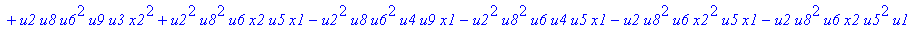 con := (-u7^2*u3*u1*u2*u0^2*u5+u7*x1*u1*u4^2*u2*u8^2+u4*u0^2*u8*u5*u2^2*u3+u4^2*u0*u8*u5*u1^2*x2+u9^2*x1*u3*u2*u6^2*u5-u2^2*u0*u6^2*x2*u9*x1-u2*u0*u6*u9^2*u7*u3^2-u2^2*u8*u6*x2*u9*x1^2+u9*x1*u3^2*u2^2*...