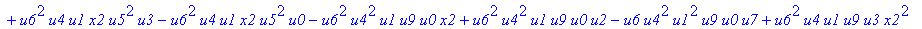 con := (-u7^2*u3*u1*u2*u0^2*u5+u7*x1*u1*u4^2*u2*u8^2+u4*u0^2*u8*u5*u2^2*u3+u4^2*u0*u8*u5*u1^2*x2+u9^2*x1*u3*u2*u6^2*u5-u2^2*u0*u6^2*x2*u9*x1-u2*u0*u6*u9^2*u7*u3^2-u2^2*u8*u6*x2*u9*x1^2+u9*x1*u3^2*u2^2*...