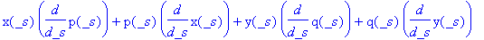 x(_s)*diff(p(_s),_s)+p(_s)*diff(x(_s),_s)+y(_s)*diff(q(_s),_s)+q(_s)*diff(y(_s),_s)