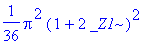 1/36*Pi^2*(1+2*_Z1)^2