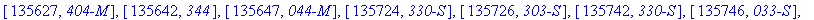 [[135, `000`], [1325, `400`], [1354, `030`], [1356,...