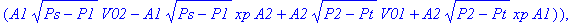 TABLE([utrans = -(v-a0*(P1*A1-P2*A2+Eoil*ln((V01+xp*A1)^A1/((V02-xp*A2)^A2)))-Eoil*(A1*Cleak_int*P1*V02-Cleak_int*A1*V02*P2+A1*V02*Cleak_ext1*P1-A1*Cleak_ext1*P1*xp*A2+A2*Cleak_int*V01*P1-Cleak_int*V01...