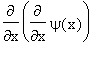 diff(diff(psi(x),x),x)