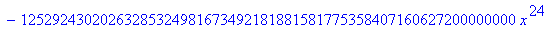 H70 := 1180591620717411303424*x^70-1425564382016274...