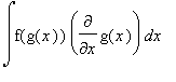 Int(f(g(x))*diff(g(x),x),x)