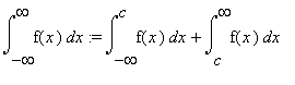 Int(f(x),x = -infinity .. infinity) := Int(f(x),x =...