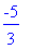 -5/3
