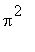 Pi^2