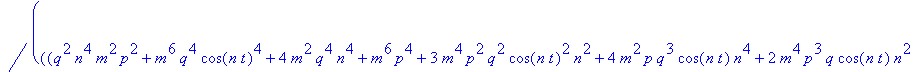 N2 := [proc (t) options operator, arrow; -(q^3*n^4*...