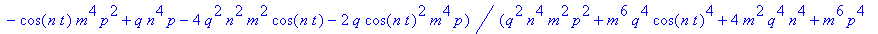 tau := -q*n*m*(2*q*p*n^2*m^2+m^2*q^2*cos(n*t)^3*n^2...