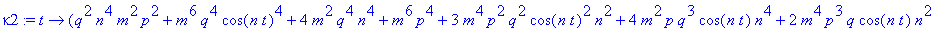 kappa2 := proc (t) options operator, arrow; (q^2*n^...