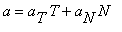 a = a[T]*T+a[N]*N