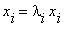 x[i] = lambda[i]*x[i]