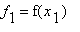 f[1] = f(x[1])