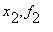 x[2], f[2]
