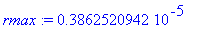 rmax := .3862520942e-5