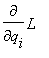 diff(L,q[i])