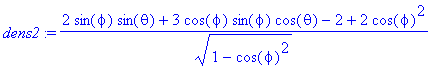 dens2 := (2*sin(phi)*sin(theta)+3*cos(phi)*sin(phi)...