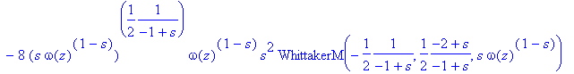 Laplace_integral_omega := 1/2*exp(-s*omega(z)+1/2*s...