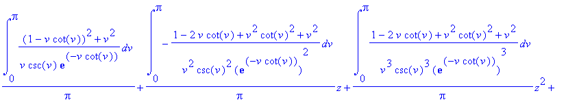 series(int(((1-v*cot(v))^2+v^2)/(v*csc(v)*exp(-v*co...