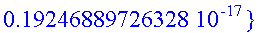 {.17842077965328e-17, .16102828341556e-17, .1300000...