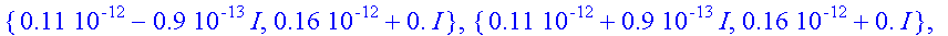 residuals := [{.10e-12+.14e-12*I, -.24e-12-.17e-12*...