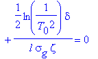 e8 := -x_f+x_i+1/2*ln(x_f/x_i)*delta*ln(1/(T[0]^2))/(l*sigma[g])+1/2*ln(x_f/x_i)*ln(1/R)/(l*sigma[g])+1/2*ln(x_f/x_i)*L/(l*sigma[g])+1/2*ln(1/(T[0]^2))*(x_f/x_i)^zeta/(l*sigma[g]*zeta)-1/2*ln(1/(T[0]^2...