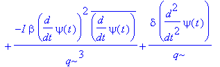 master_3 := -2*Pi*N*z_abs*d*sin(psi(t))*omega/c+alpha*diff(psi(t),t)/q-gam*diff(psi(t),t)/q+tf^2*diff(psi(t),`$`(t,3))/q+k_2*diff(psi(t),`$`(t,3))*I/q+sigma*diff(psi(t),t)^2*conjugate(diff(psi(t),t))/(...